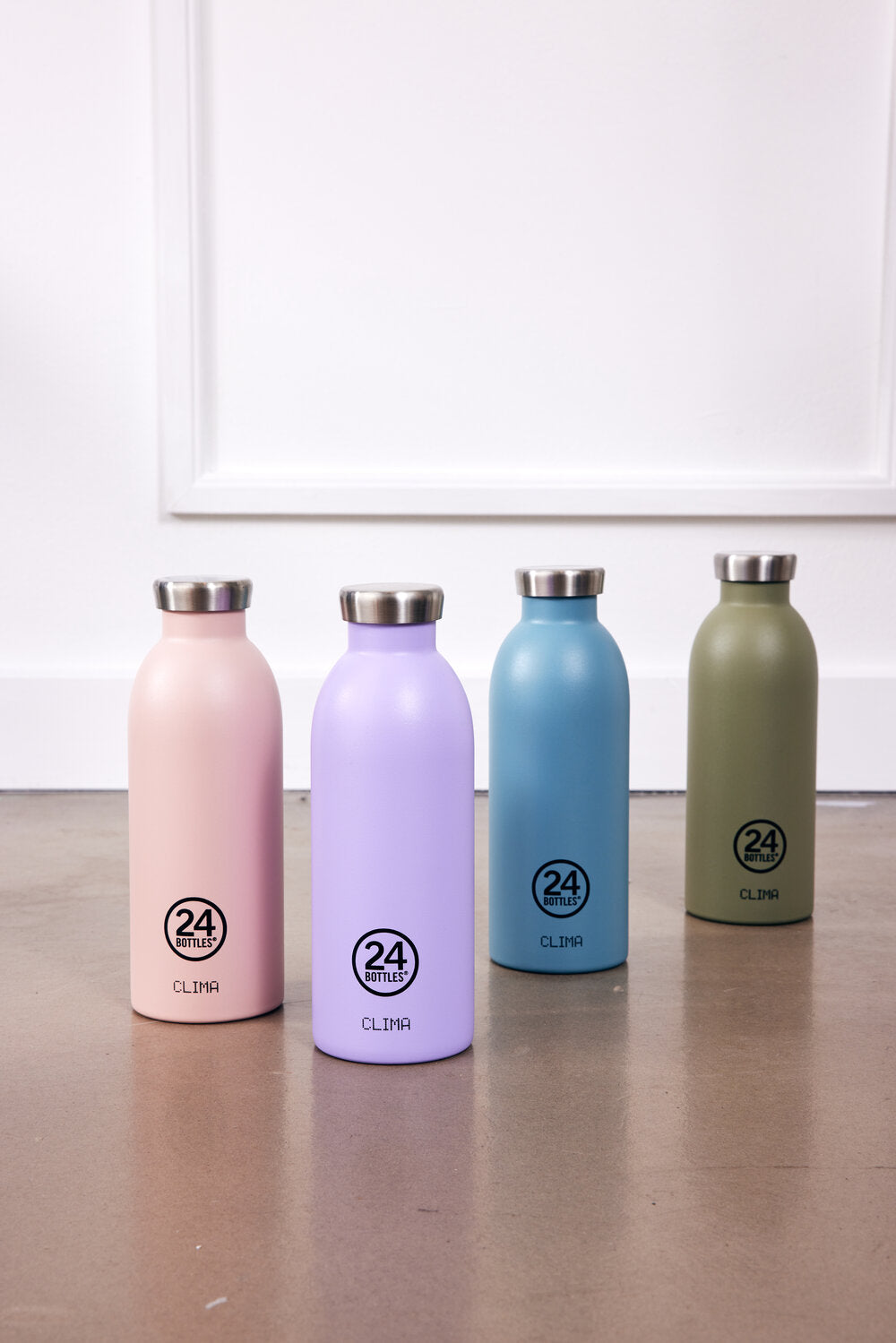 24Bottles Clima flaske, Dusty pink - 500 ml. - Bahne